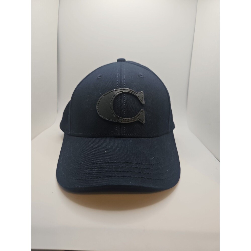 Coach Navy Blue Adjustable Baseball Cap Unisex Mens Womens Cap NWOT NEW